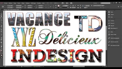 Astuce Indesign Cc Mettre Une Image Dans Du Texte Youtube