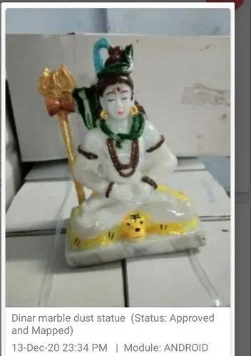 Marble Dust Shiva Statue At Best Price In Meerut By Dinar Enterprises