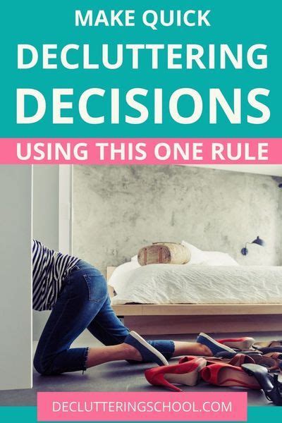 The Decluttering Rule For Tough Decluttering Decisions Home Hacks