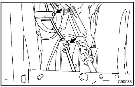 Toyota Camry Floor Shift Parking Lock Cable Assy Atm Automatic