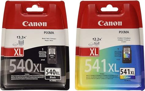 Canon Pg Xl Cl Xl Cartouche D Encre Feuilles De