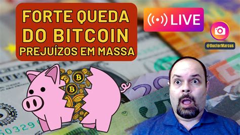 QUEDA DO BITCOIN GERA MEDO E PREJUÍZOS MILIONÁRIOS YouTube