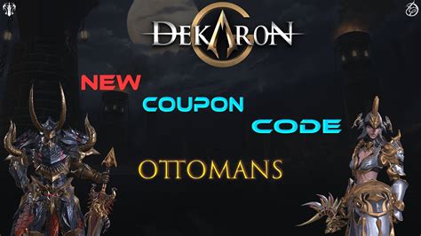 Dekaron G New Coupon Code To Redeem 14 11 2022 YouTube