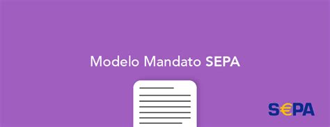 Modelo Mandato SEPA Para Rellenar Descarga GRATIS Quipu