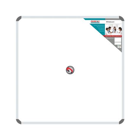 Parrot Whiteboard Magnetic 1200 X 1200mm