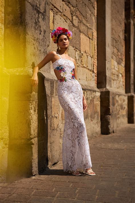 Colorful Mexican Wedding Dresses