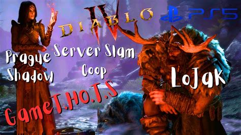 Diablo Iv Server Slam Lv Druid Ps Coop Gameplay Ft Prague