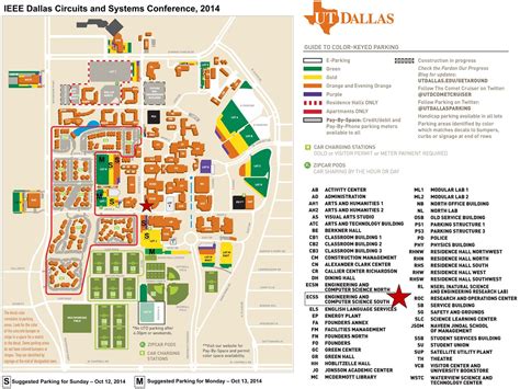 Ut Dallas Parking Map - Connie Celestina