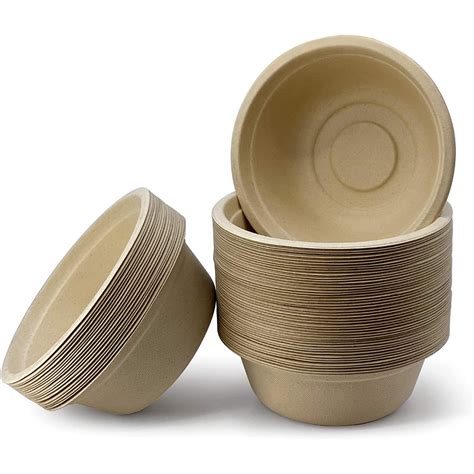 100 Biodegradable Compostable Eco Friendly Disposable Food Container