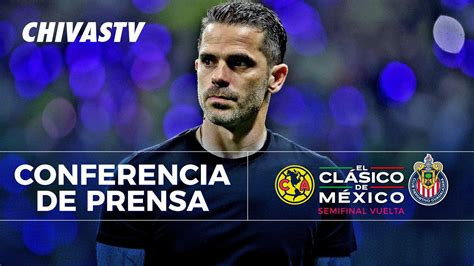 Fernando Gago En Conferencia De Prensa Am Rica Vs Chivas Clausura