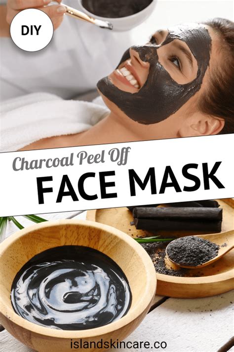 Diy Proffessional Peel Off Activated Charcoal Face Mask En 2020 Con Imágenes Acondicionador