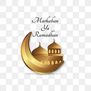 Mosque Ramadhan Islamic Vector Hd Png Images Marhaban Ya Ramadhan