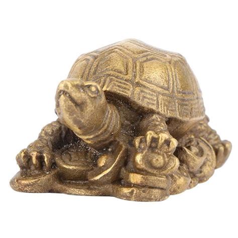 Tortue Feng Shui Figure En Bronze Chinois R Aliste Pour La D Coration