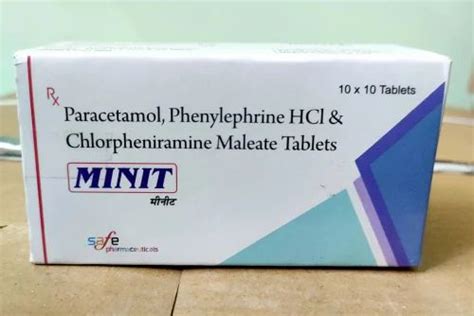 Paracetamol Phenylephrine Hcl Chlorpheniramine Maleate Tablets At Rs 45 Stripe