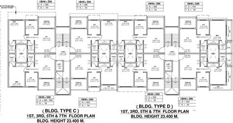 1 Bhk Cluster Plan Image Patel Rpl Pramukh Sadan For Sale At