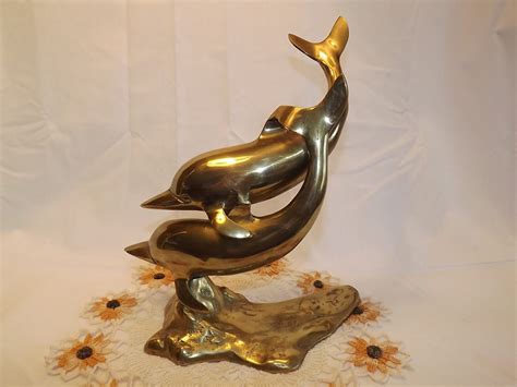 Darling Dolphin Free-swimming Figurines Vintage Beautiful