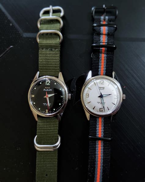 My first HMT watches. was lucky to get both of them at same time, changed the straps immediately ...