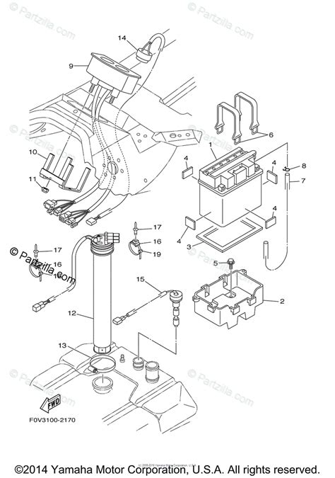 Yamaha Waverunner 2002 Oem Parts Diagram For Electrical 2