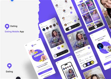 Dating App Ui Kit Screens Figma Insight Lancer