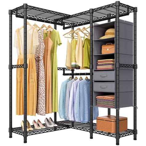 Vipek V I Portable Closets Heavy Duty Clothes Rack Adjustable Metal