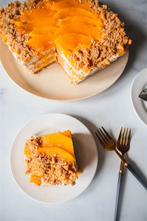 Filipino Mango Graham Float Mikha Eats Recipe Mango Float Float