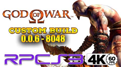 GOD OF WAR 1 HD 4K RPCS3 EMULADOR DE PS3 CUSTOM BUILD 60FPS