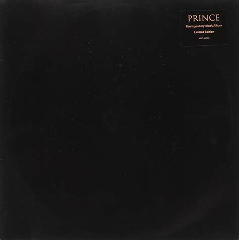 Black Album [VINYL] by Prince: Amazon.co.uk: CDs & Vinyl