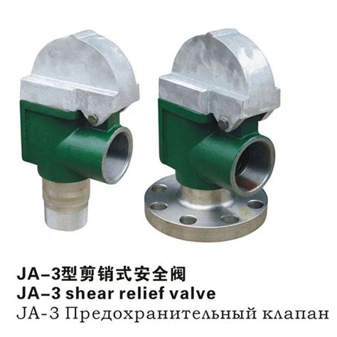 Ja Shear Relief Valve For Mud Pump With Screw Thread Flange Type