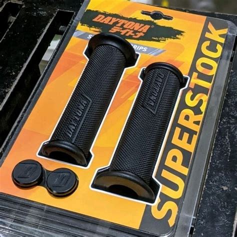 Jual Handfat Handgrip Daytona Superstock Grip Black Universal