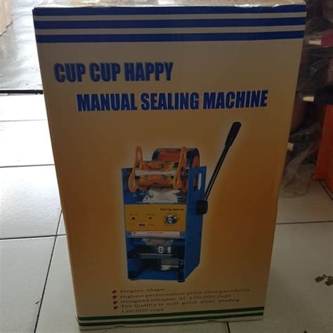 Jual Mesin Cup Sealer Press Gelas Plastik Minuman Segel Gelas Plastik