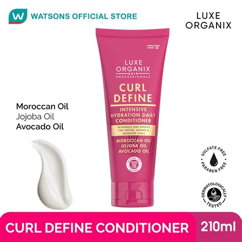 Luxe Organix Curl Define Intensive Hydration Daily Conditioner 210ml Shopee Philippines