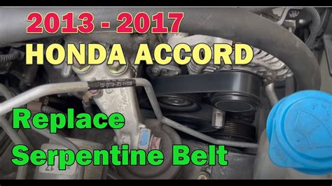 Honda Accord Belt Diagram