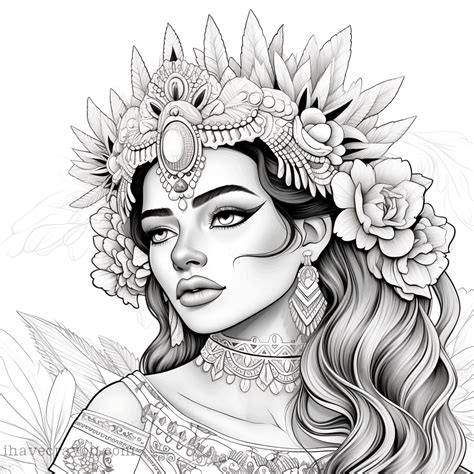Latina Princess Coloring Pages Latina Royalty I Have Crayon