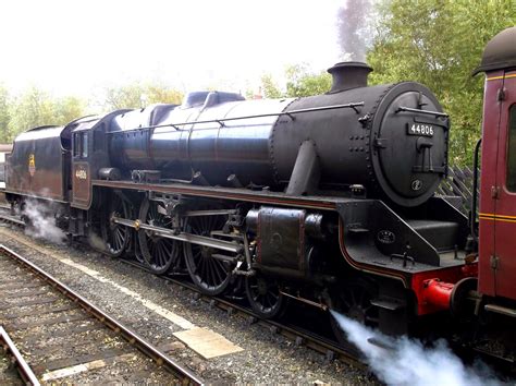 Steam Memories Stanier Lms Black Five 44806 At Pickering North