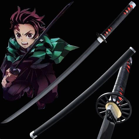 Demon Slayer Kamado Tanjiro Cosplay Sword Anime Kamado Tanjirou Kimetsu ...