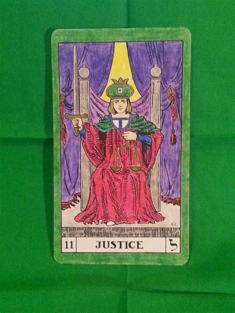 Bota Justice Tarot