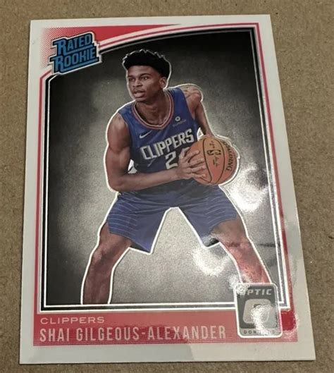 Tondeuses Optiques Donruss Shai Gilgeous Alexander Not Es