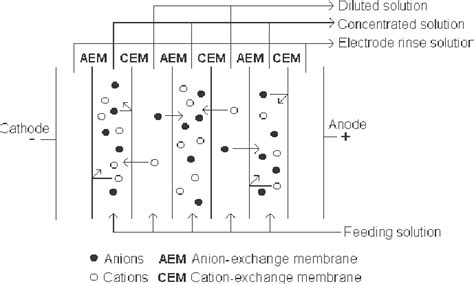 Electrodialysis Technique Principle Download Scientific Diagram