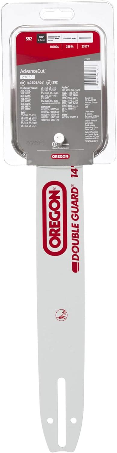 Oregon Barra Gu A De Pulgadas Y Cadena Advancecut S Para