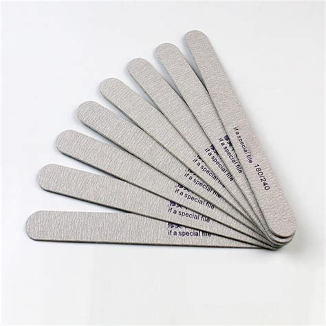 Cheap Nail File Durable Frosted Manicure Tools Strip Shape Double Sided