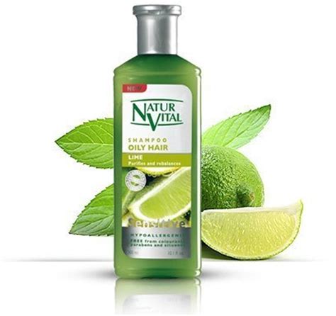 Natur Vital Sensetive Organik Şampuan Yağlı Saçlar 300 ml Lime Natur