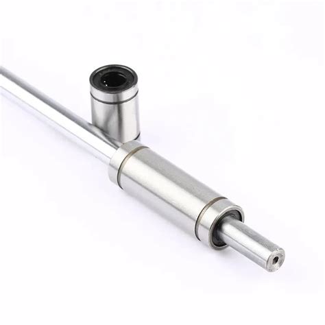 Aluminum Linear Motion Guide Rail Round Support Rail Linear Shaft Sbr