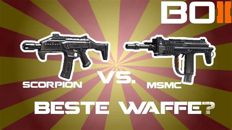 Black Ops 2 Tipps Tricks Skorpion EVO Vs MSMC Weaponguide Bestes