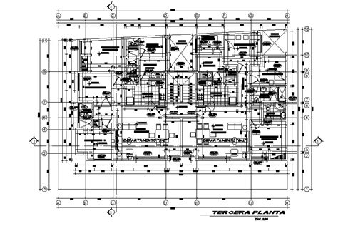 20x13m House Plan Is Given In This Autocad Drawing File This Is G 4