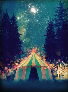 Circus Tent Painting At Paintingvalley Explore Collection Of