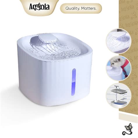 Promo Angola Tempat Minum Kucing M04 Water Fountain Kucing Dispenser