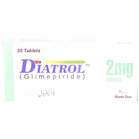 Diatrol 2mg Tab.— Dawaai - Uses, Side Effect, Price In Pakistan