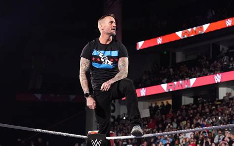 The Cm Punk Return Promo Cut Short On Wwe Raw