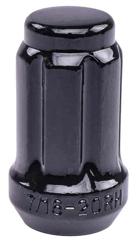 Jegs 65438 Spline Drive Lug Nuts Bulge Acorn Short Style Closed End