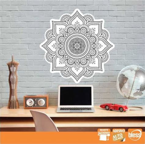 Adesivo Vinil Decoração Parede Mandala Elo7 Produtos Especiais